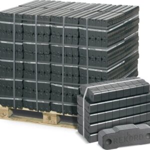 REKORD® Braunkohlebriketts – 1000 kg Palette (40 x 25 kg)