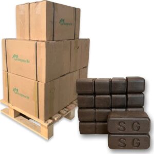 Feuerpracht Torfbriketts Premium – 300 kg