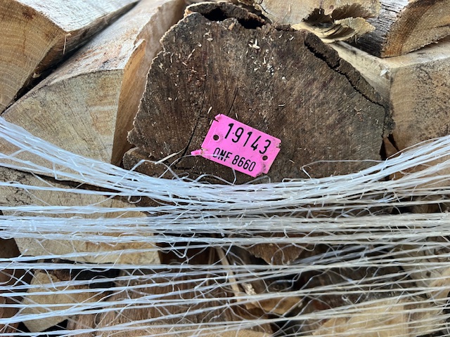 Brennholz 50 cm auf Palette, garantiert trockenes Hartholz – Bild 2